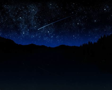 Stars Night Sky Computer Wallpaper Dark Wallpaper Nature Wallpaper ...