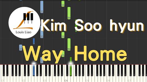 2562 Kim Soo Hyun Way Home Midi檔 Louisliao Piano 鋼琴編曲