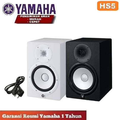 Jual Yamaha HS5 Aktif Studio Monitor Speaker Black Or White Original