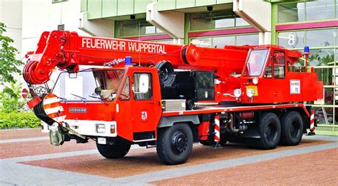 Kranbild Feuerwehr Wuppertal Liebherr LT 1030 Autokran Portal