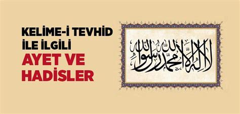 Kelime i Tevhid Nedir İslam ve İhsan