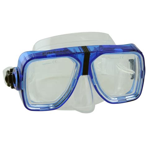 Full Face RX Prescription Dry Snorkel Dive Mask Nearsighted Optical ...