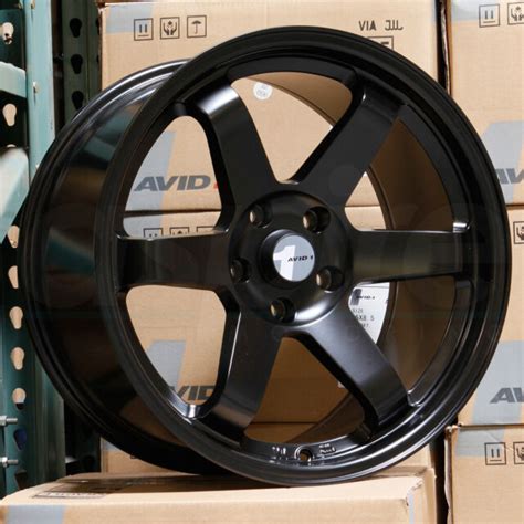 Avid1 Av 06 Black 17x8 4x100 731cb Et35 Wheel Ebay