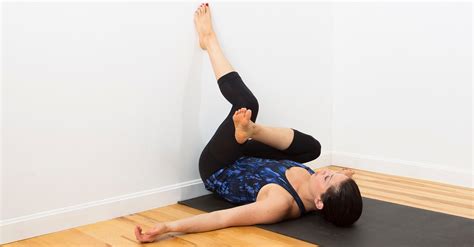 Hip Stretch Against The Wall Popsugar Fitness