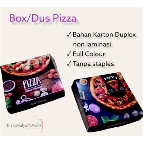 Jual Box Pizza Dus Pizza Kardus Pizza Ukuran 20 22 Dus Motif