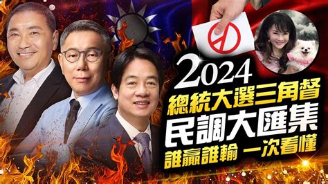 林海陽｜2024總統大選三角督，民調大匯集，誰贏誰輸，一次看懂！！ 20231129 Youtube