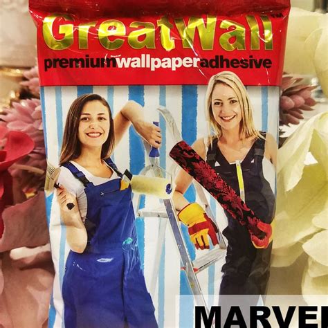 Jual Lem Wallpaper Dinding Vinyl Greatwall Great Wall Shopee Indonesia