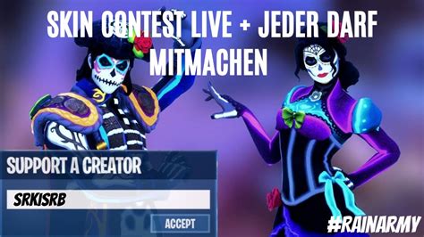 20 SKIN CONTEST LIVE Turnier JETZT DUO CUSTOM GAMES Fortnite