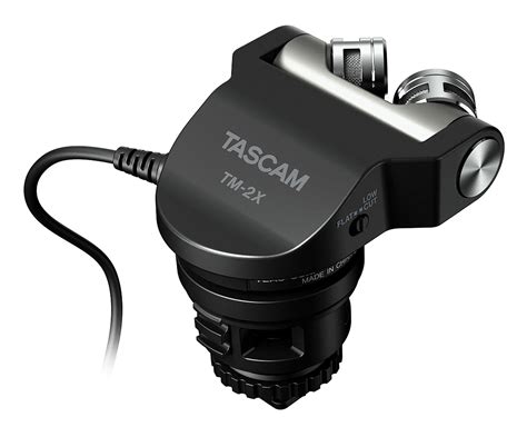 Tascam TM-2X | High-quality microphone for digital cameras