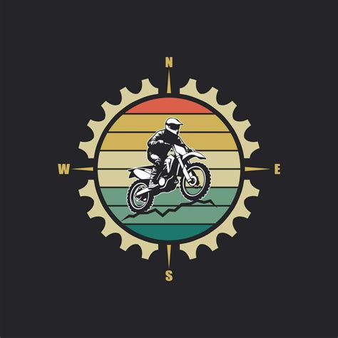 motocross badge emblem patch sign logo motocross design vector sticker ...