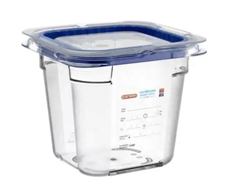 Araven Airtight Container Double Seal Flexible Lid Colorclip