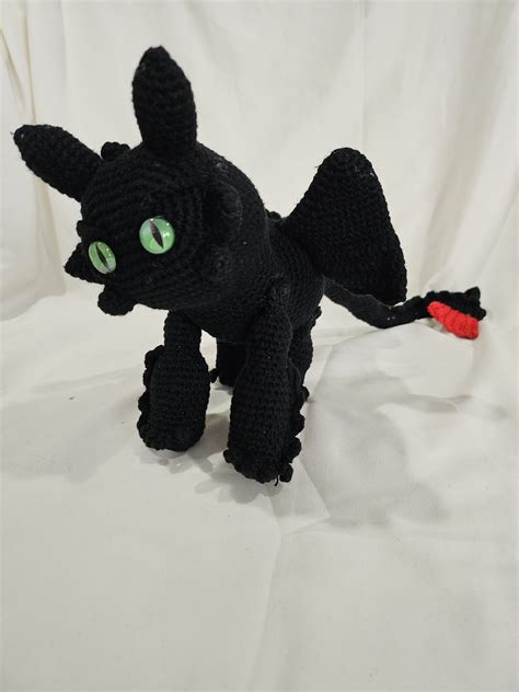 Ready to Ship Toothless Night Fury How to Train Your Dragon Black ...