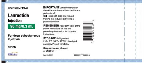dailymed lanreotide acetate injection
