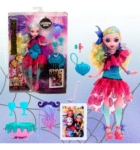 Monster High Lagoona Blue Muñeca Baile Mounstroso Mattel Envío gratis