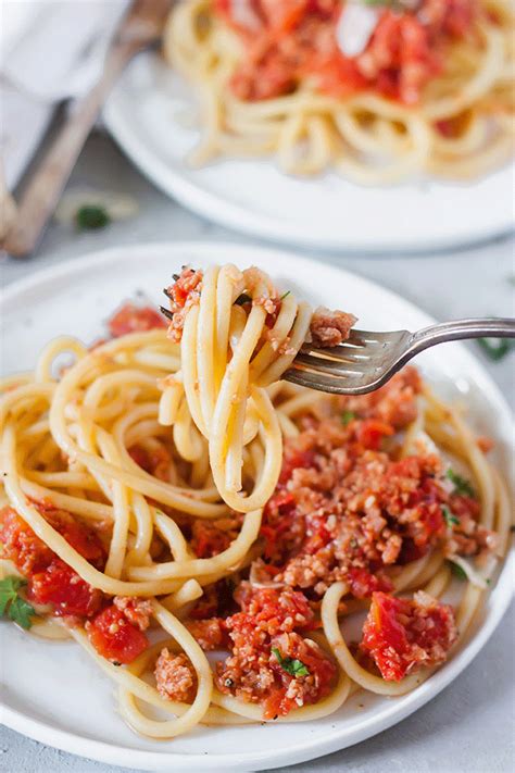 Spaghetti All Amatriciana The Home Cook S Kitchen