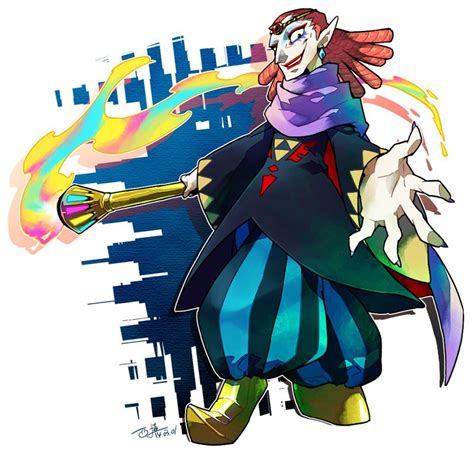 Yuga by 0141box on DeviantArt | Legend of zelda, Good clowns, Bishie