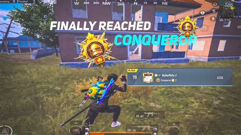 Finally Reached Conqueror In Bgmi C5s15💥 Solo Rank Push Tips And Trick