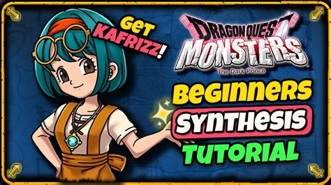 Synthesis Guide For Spells Talents Dragon Quest Monsters The Dark