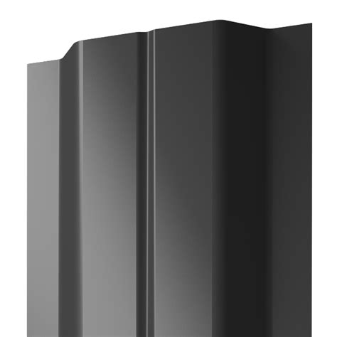 Штакетник металлический 100мм П-образный + Прямой рез (0,45) глянцевый ...