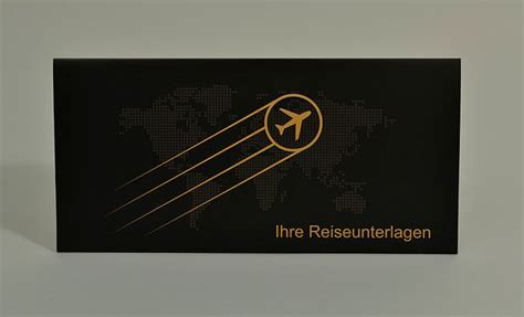 Einladungskarten Flugticket Geburtstag Hochzeit Tickettasche