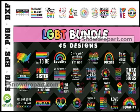 Lgbt Bundle Svg Lgbt Svg Lgbt Quote Svg Gay Svg Gays Love Svg