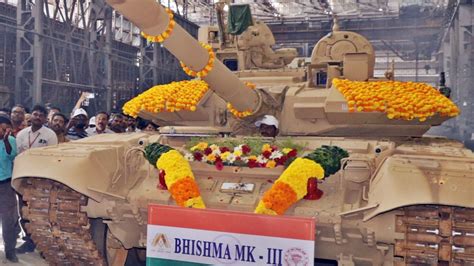 T-90 MK-III Tank: India Rolls Out 1st Batch Of ‘Bhishma’ MBTs Developed ...