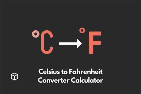 Celsius to Fahrenheit Converter Calculator - Programming Cube