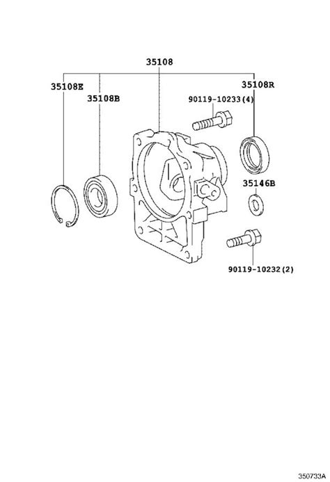 Lexus Ls 400 Seal Oil For Automatic Transmission Extension Housing 9031142024 Rallye