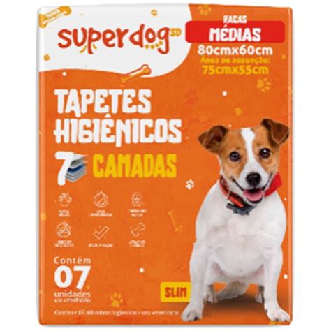 Comprá Alfombra Higiénica Superdog para Perros 7 piezas Envios a