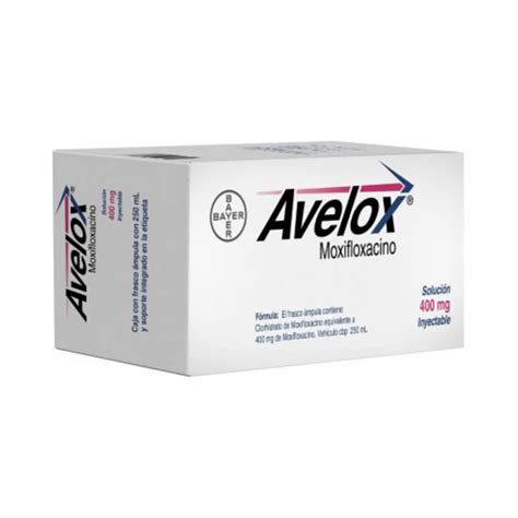 Avelox Iv 400 Mg 250 Ml Fam