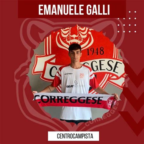 Emanuele Galli Torna A Vestire La Maglia Della Correggese Correggese