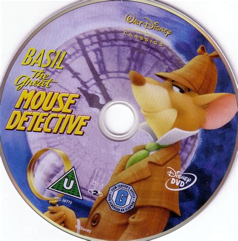 Covers Box Sk Basil The Great Mouse Detective High Quality Dvd