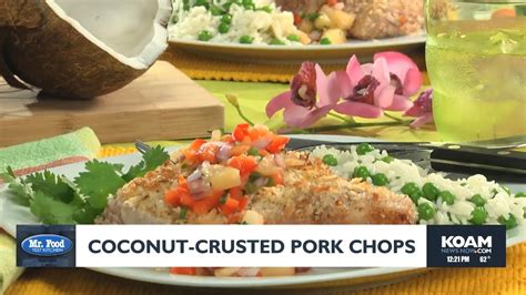 Mr Food Coconut Crusted Pork Chops 3 20 2024 Youtube