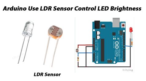 Arduino Using LDR Sensor Control LED Brightness, 45% OFF