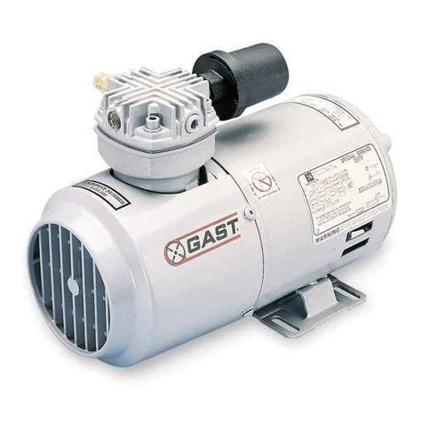 Gast Piston Air Compressor 16hp 115v 1ph 1hab 44 M100x Zoro