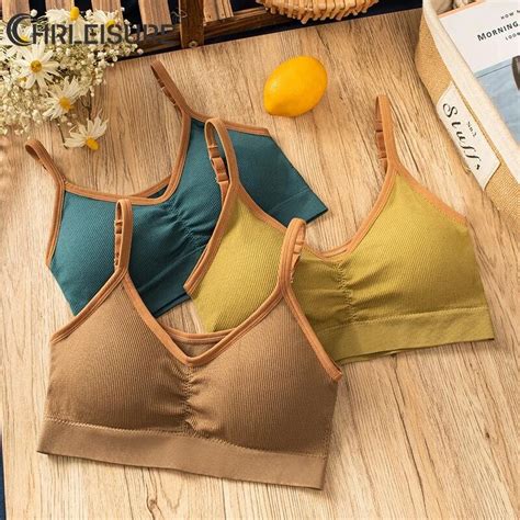 اللاسلكية Bralette صديرية دائرية المرأة مبطن الرياضة البرازيلي رفع