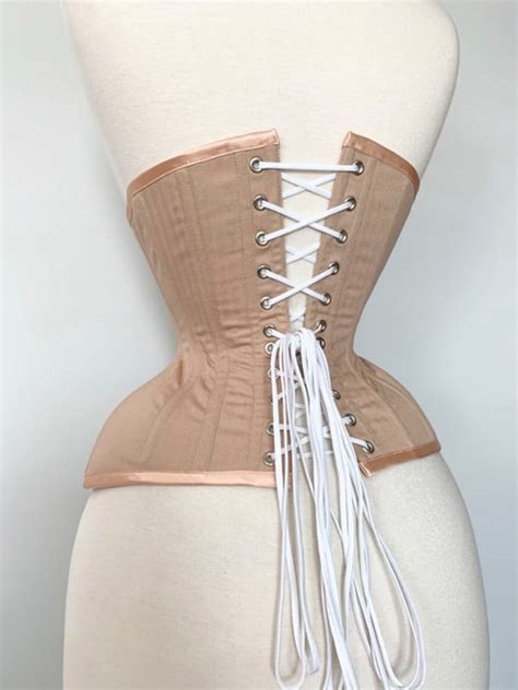 22 Nude English Coutil Tightlacing Waist Training Daily Wear Corset