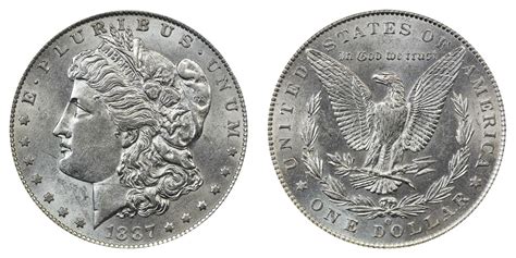 1887 O Morgan Silver Dollars: Value and Prices