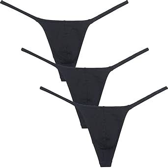 Botmois Men S Modal Mini Bikini G String Thong Underwear Minimum Coverage Underpants Tiny Pouch