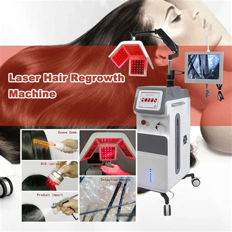 Machine 650nm Red Light Therapy Laser Hair Growth Diode Laser Machine ...