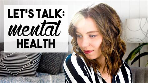 Lets Talk About Mental Health January 25 2018 Youtube