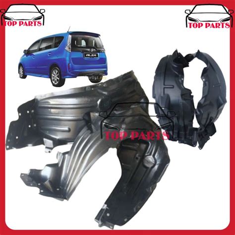 Fender Liner Daun Pisang Perodua Alza Shopee Malaysia