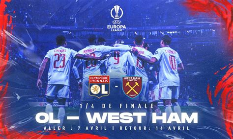 Europa League Ol To Face West Ham In The Quarterfinals