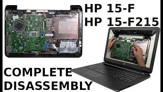 Hp 15 F 15 F272wm Take Apart Complete Disassembly Teardown Regazzz Mp3