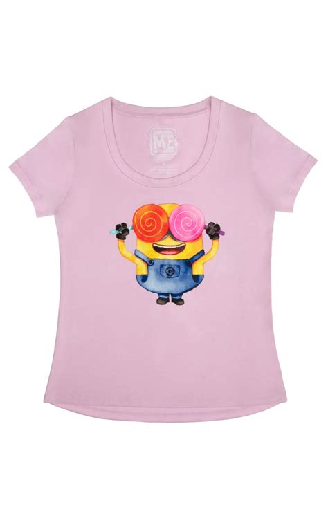 Despicable Me Minion Lollipop Ladies T-shirt | UNIVERSAL ORLANDO