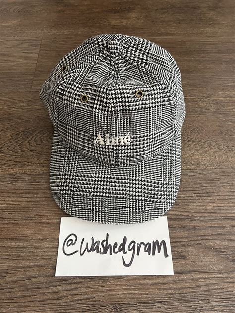 Aime Leon Dore Plaid Aime Logo Cap Grailed