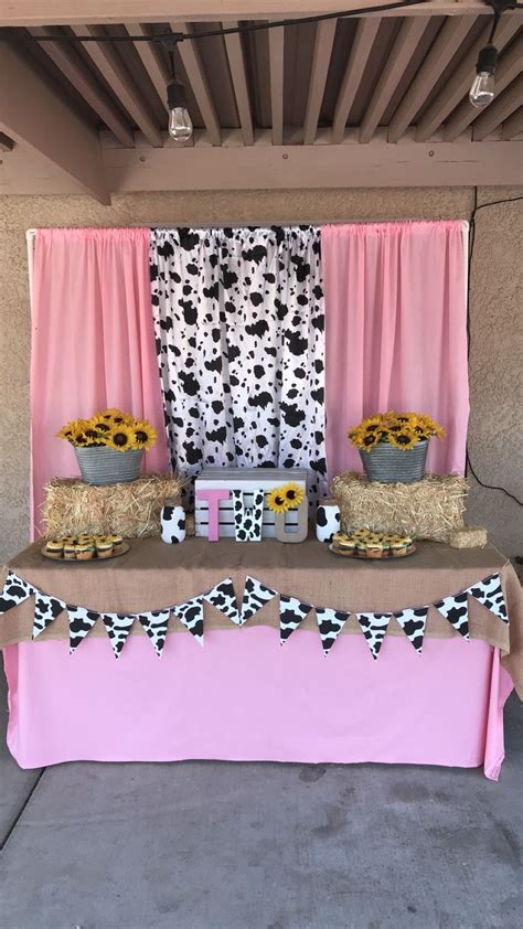 Cow Themed Party Food