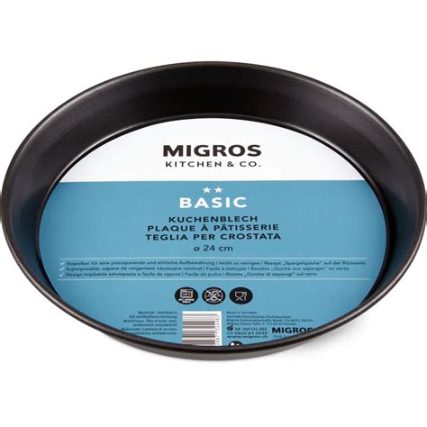 Migros Kitchen Co Basic Kuchenblech ø 24cm Migros