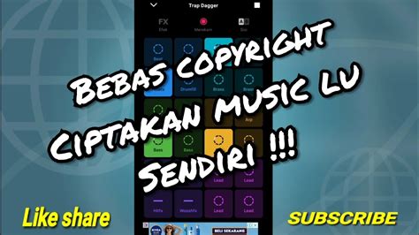 Cara Bebas COPYRIGHT Backsound YOUTUBE Buat Musik Sendiri YouTube