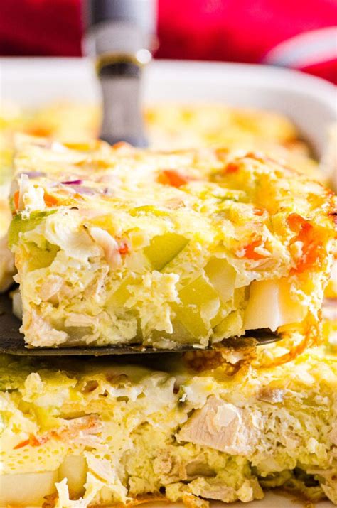 Healthy Breakfast Casserole Egg Bake IFoodReal